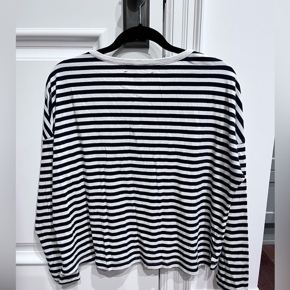 XIRENA stripped long sleeve tshirt - size XS - Picture 2 of 5